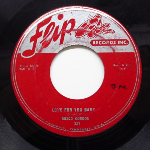 ROSCO GORDON - Love For You Baby (Orig.Red Label)