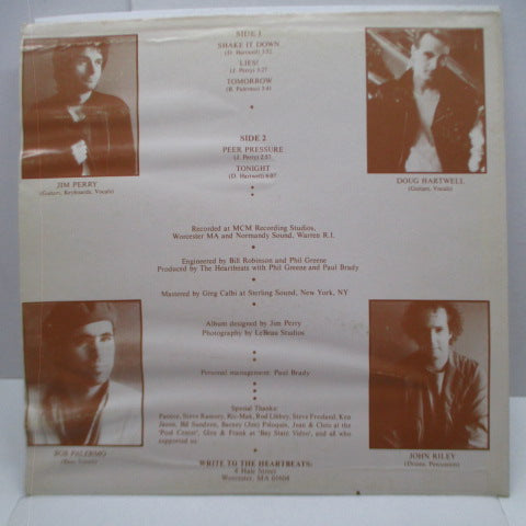 HEARTBEATS, THE (ザ ・ハートビーツ) - Shake It Down (US Orig.12")