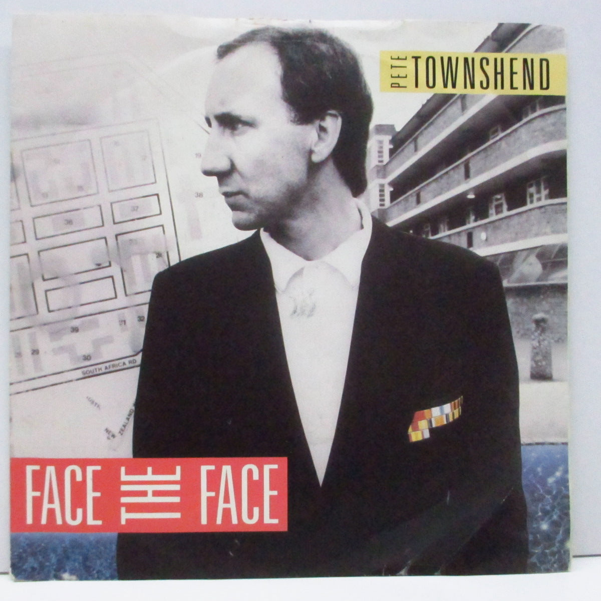 PETE TOWNSHEND (ピート・タウンゼント) - Face The Face (UK オリジナル 7+PS)