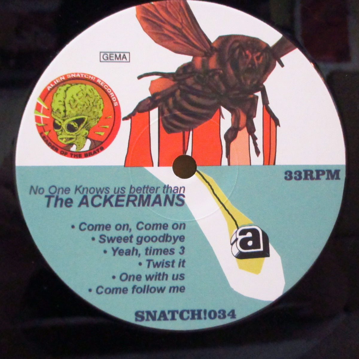 ACKERMANS, THE (ジ・アッカーマンズ) - No One Knows Us Better Than The Ackermans (German オリジナル LP)