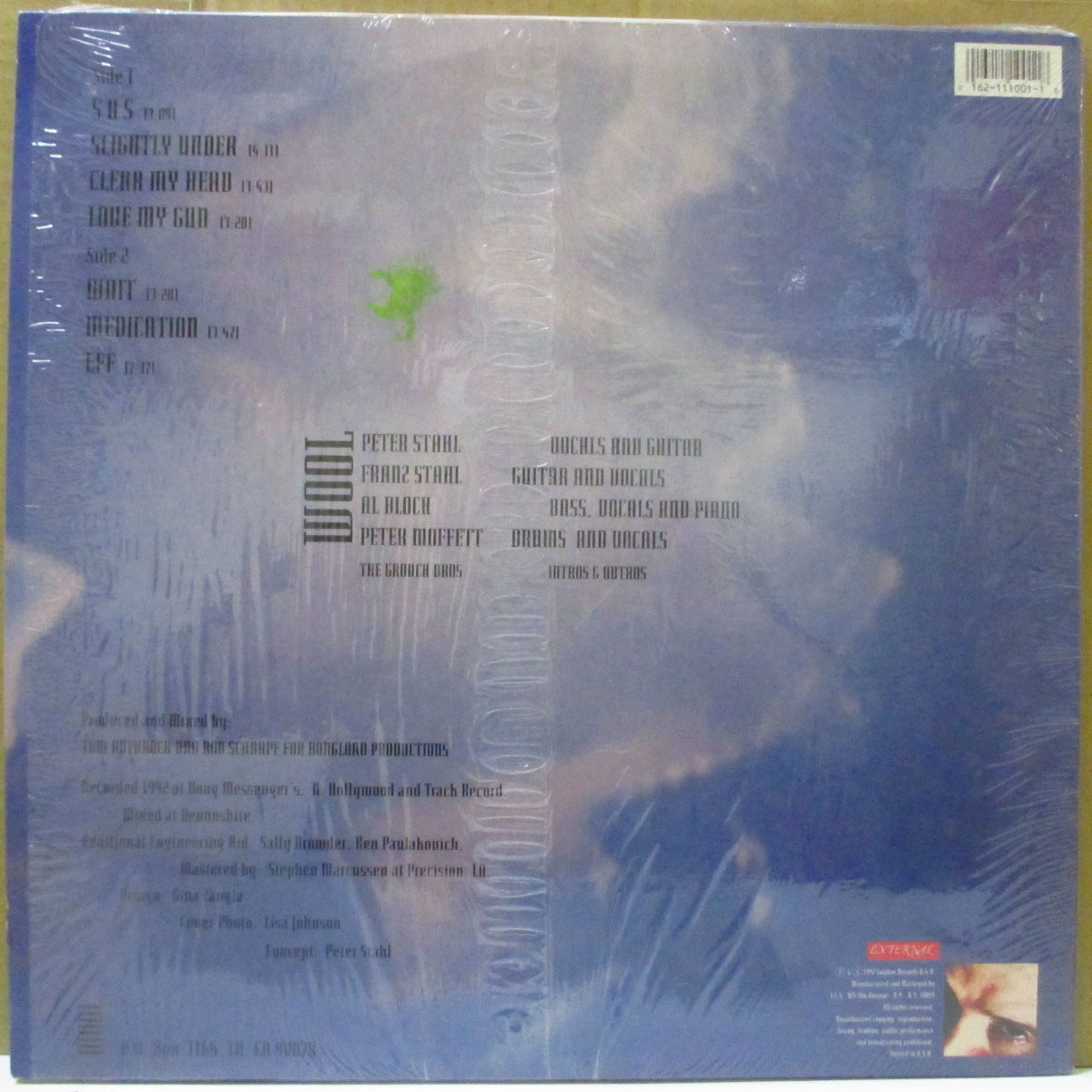 WOOL (ウール) - Budspawn (US 限定クリアブルーヴァイナル LP/レアステッカー付きジャケ)