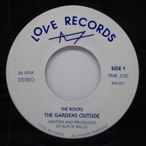 (Butch Willis & )ROCKS, THE - The Gardens Outside (US Orig.7"「廃盤 New」)
