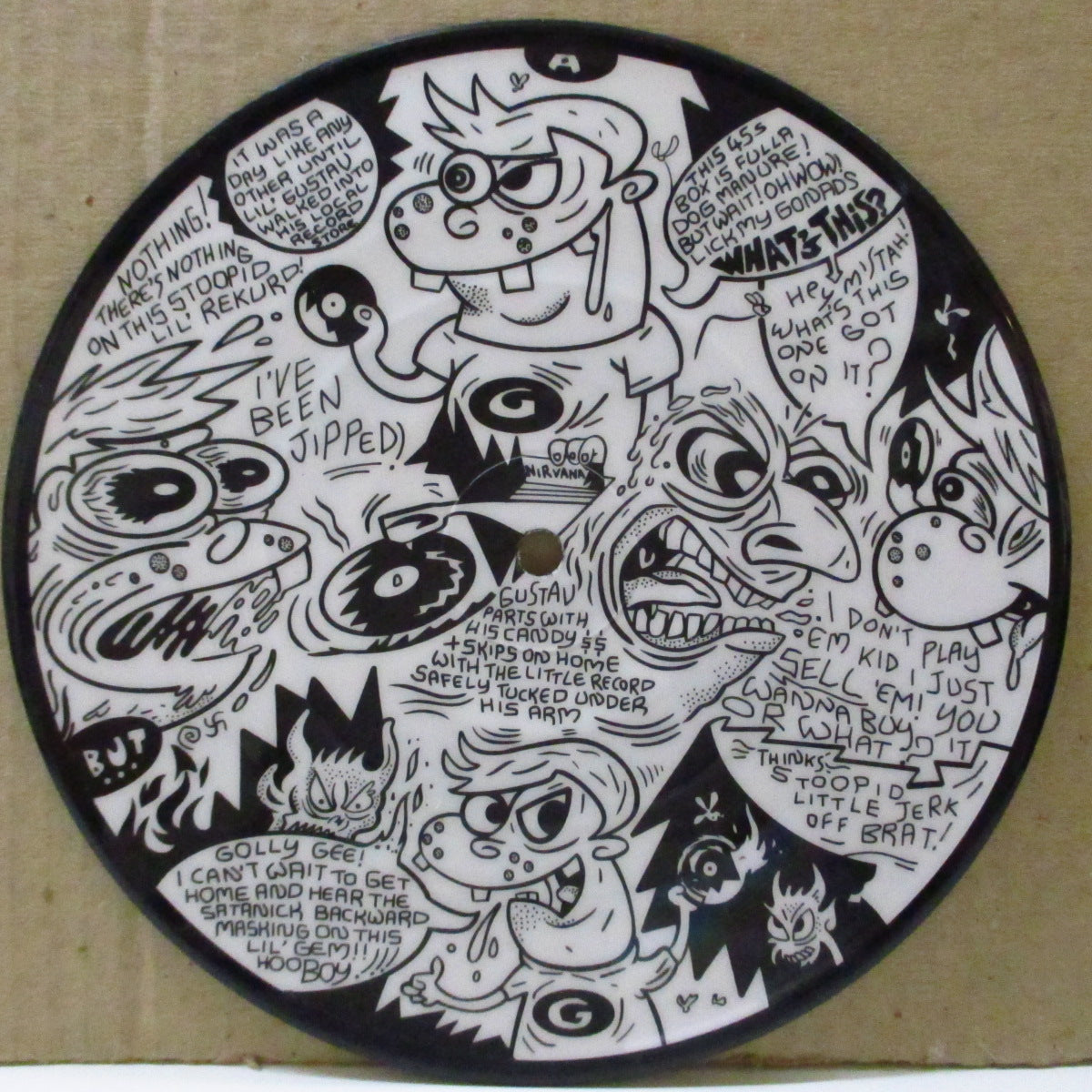 FLIES AMONG THE MAGGOTS (フライズ・アマング・ザ・マゴッツ) - The Little Record That Wighed It Could (US Orig.2xPicture 7"/Booklet PS)