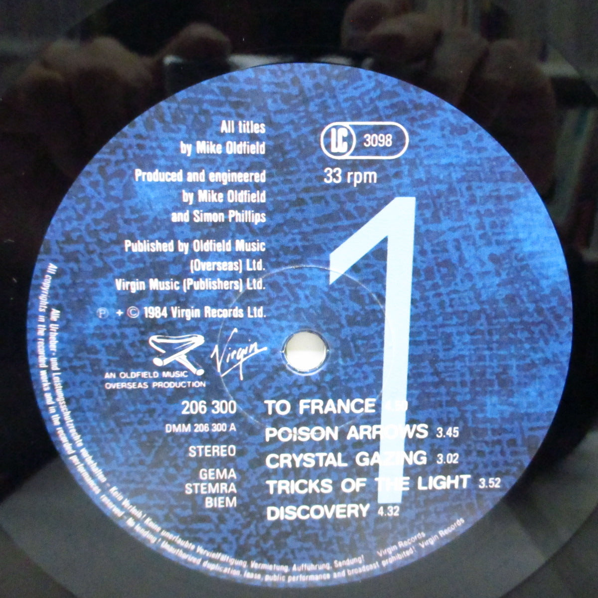 MIKE OLDFIELD (マイク・オールドフィールド) - Discovery (EU オリジナル LP+インナー)