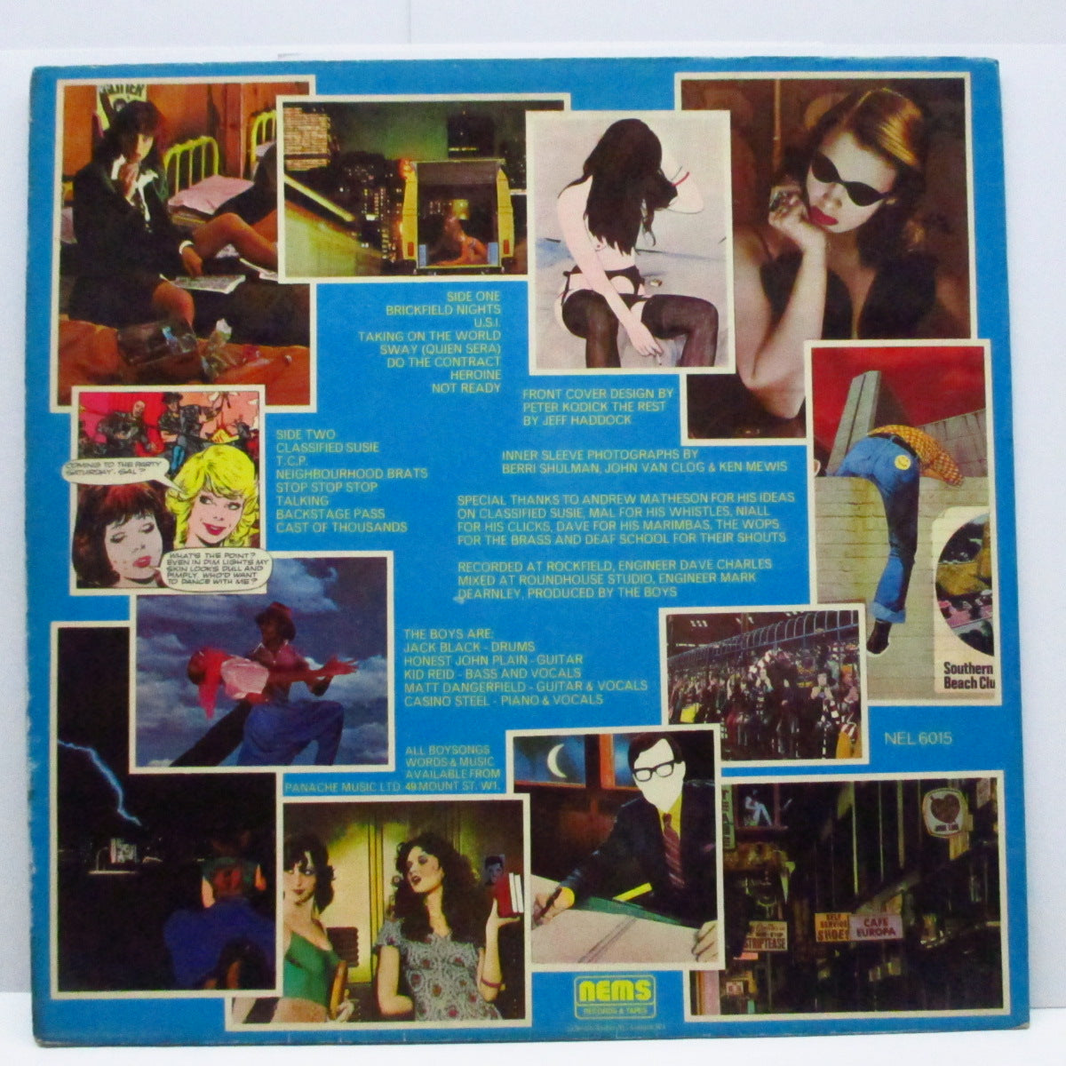 BOYS, THE (ザ・ボーイズ) - Alternative Chartbusters (UK 初回オリジナル「33⅓ rpmラベ」<赤盤> LP+インナー/両面コーティングジャケ)