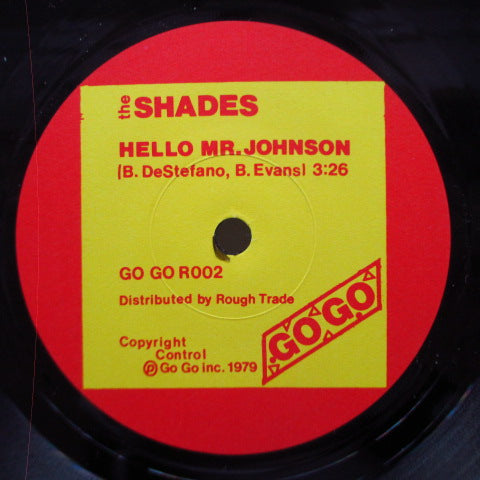 SHADES, THE (ザ ・シェイズ)- Hello Mr. Johnson (UK オリジナル 7"+PS)
