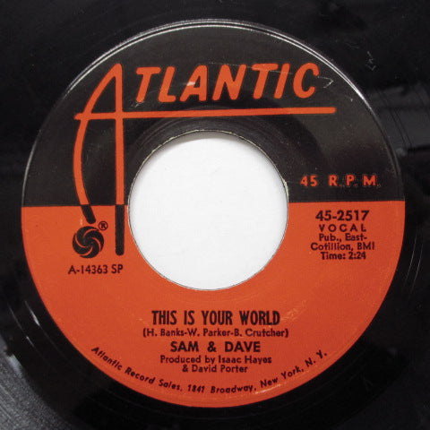 SAM & DAVE (サム & デイブ) - You Don't Know What You Mean To Me (Orig)