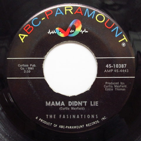 FASCINATIONS (FASINATIONS) - Mama Didn't Lie (Orig.)