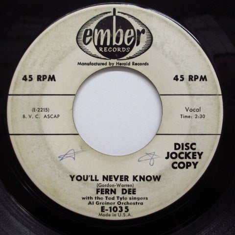 FERN DEE-Hello Mr. Dream Man (Promo)