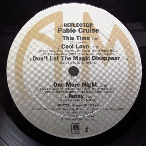 PABLO CRUISE (パブロ・クルーズ) - Reflector (US Orig.LP)