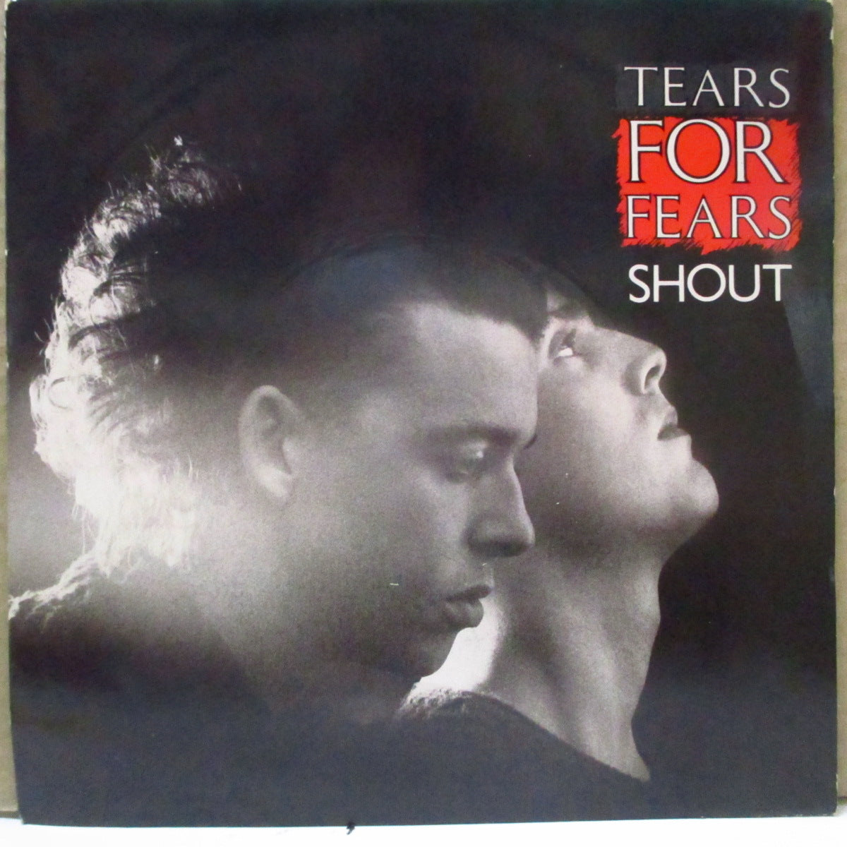 TEARS FOR FEARS (ティアーズ・フォー・フィアーズ) - Shout (UK オリジナル「銀プラスチックラベ 」7インチ+光沢固紙ジャケ)