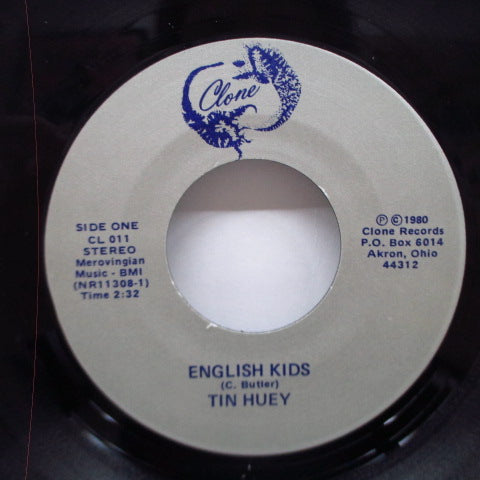 TIN HUEY (ティン・ヒューイ) - English Kids / Sister Rose (US オリジナル 7"+光沢固紙ジャケ)