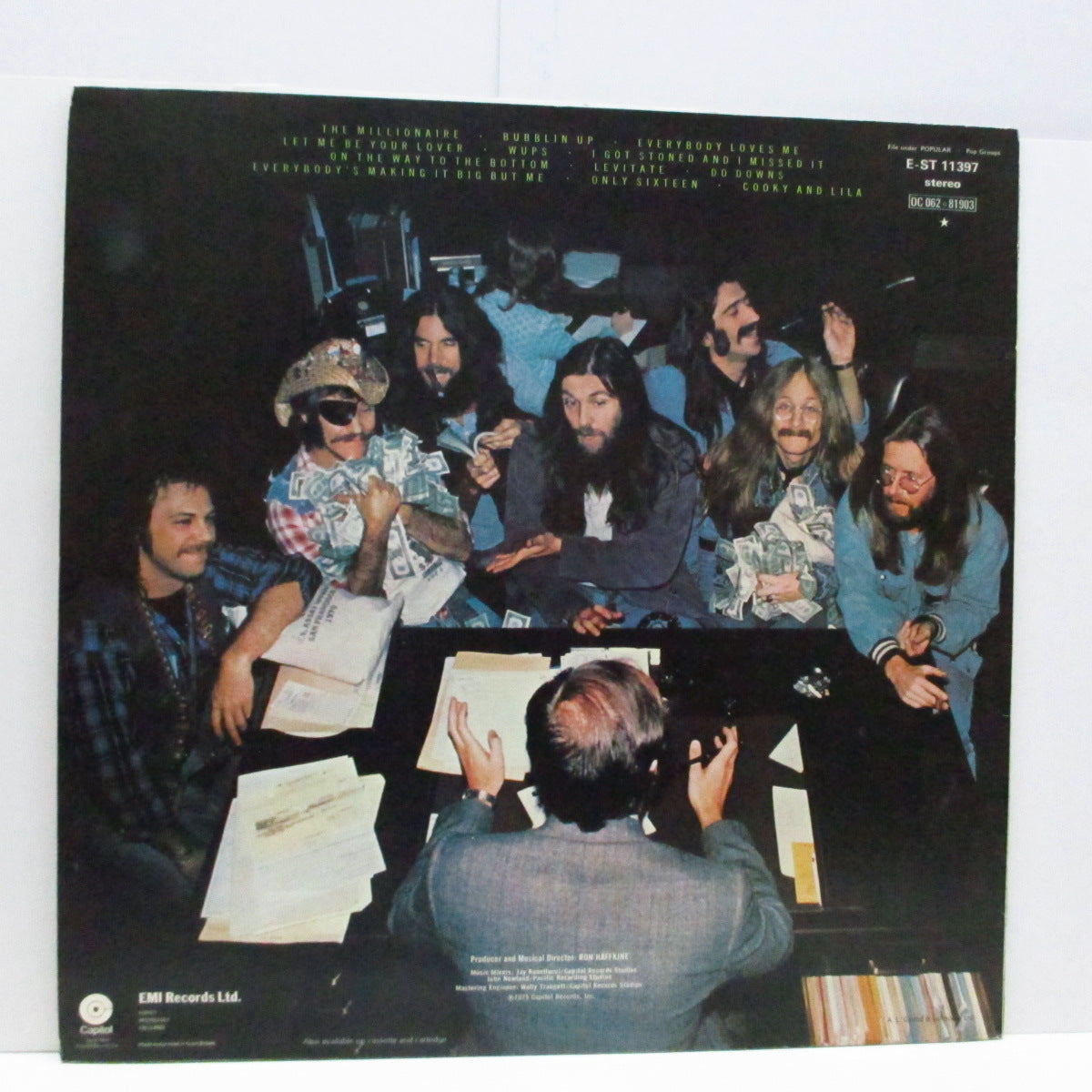 DR.HOOK (ドクター・フック) - Bankrupt (UK Orig.LP)