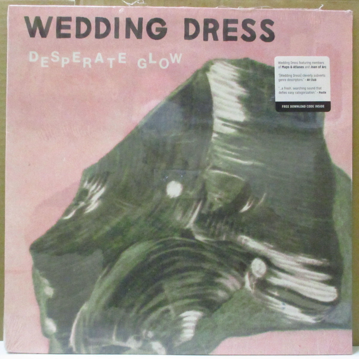WEDDING DRESS (ウェディング・ドレス) - Desperate Glow (US オリジナル LP-レアステッカー付きジャケ/廃盤 New)