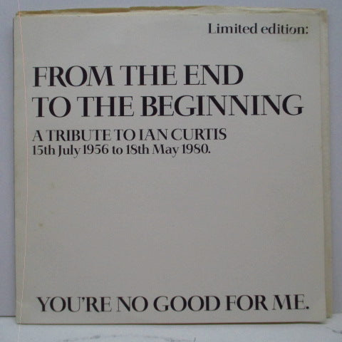 (JOY DIVISION) (ジョイ・ディヴィジョン) - From The End To The Beginning (UK アンオフィシャル 7")