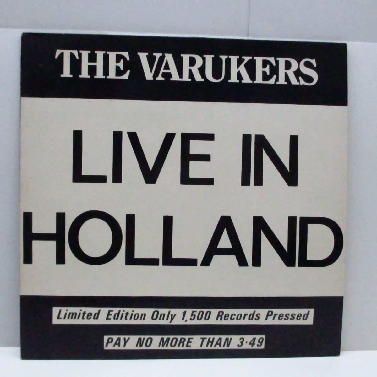 VARUKERS, THE (ヴァルカーズ) - Live In Holland (UK Orig.Limited 1,500 LP)