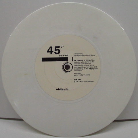 DODGY - The Black And White Single (UK Ltd.White Vinyl 7"+Numbered PS)