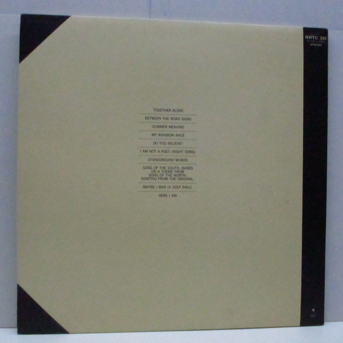 MELANIE (メラニー) - Stoneground Words (UK Orig.LP+Poster/GS)