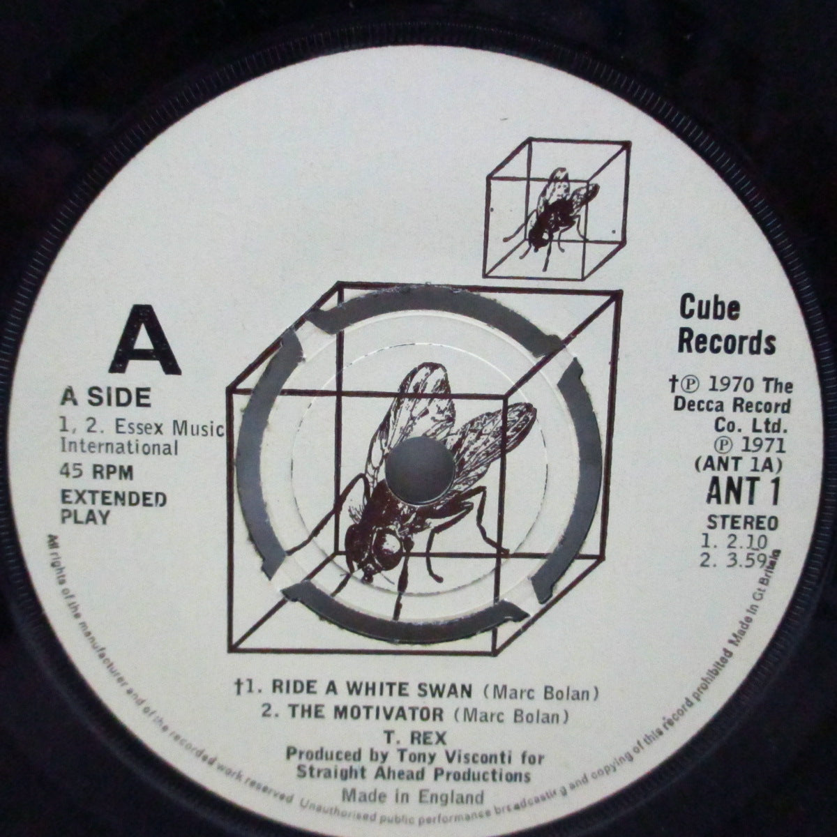 T.REX (T・レックス) - Bolan's Best +1 (UK オリジナル 7"EP/CFS)