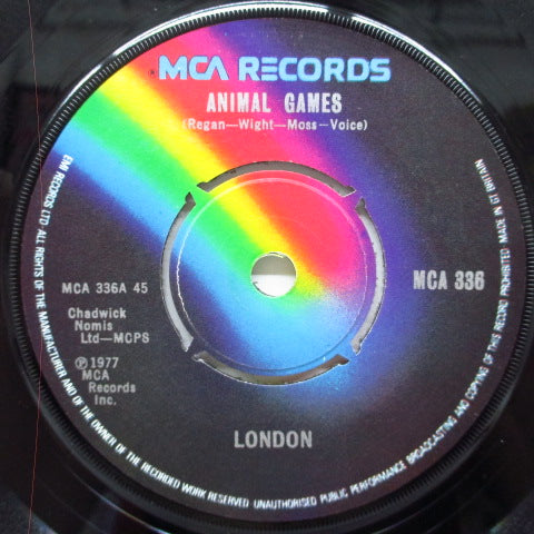 LONDON (ロンドン) - Animal Games (UK Orig.7")