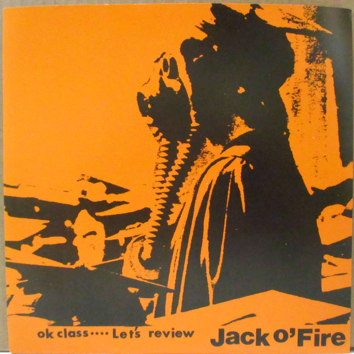 JACK O'FIRE (ジャック・オ・ファイア) - OK Class.... Let's Review (US Orig.7"+Insert)