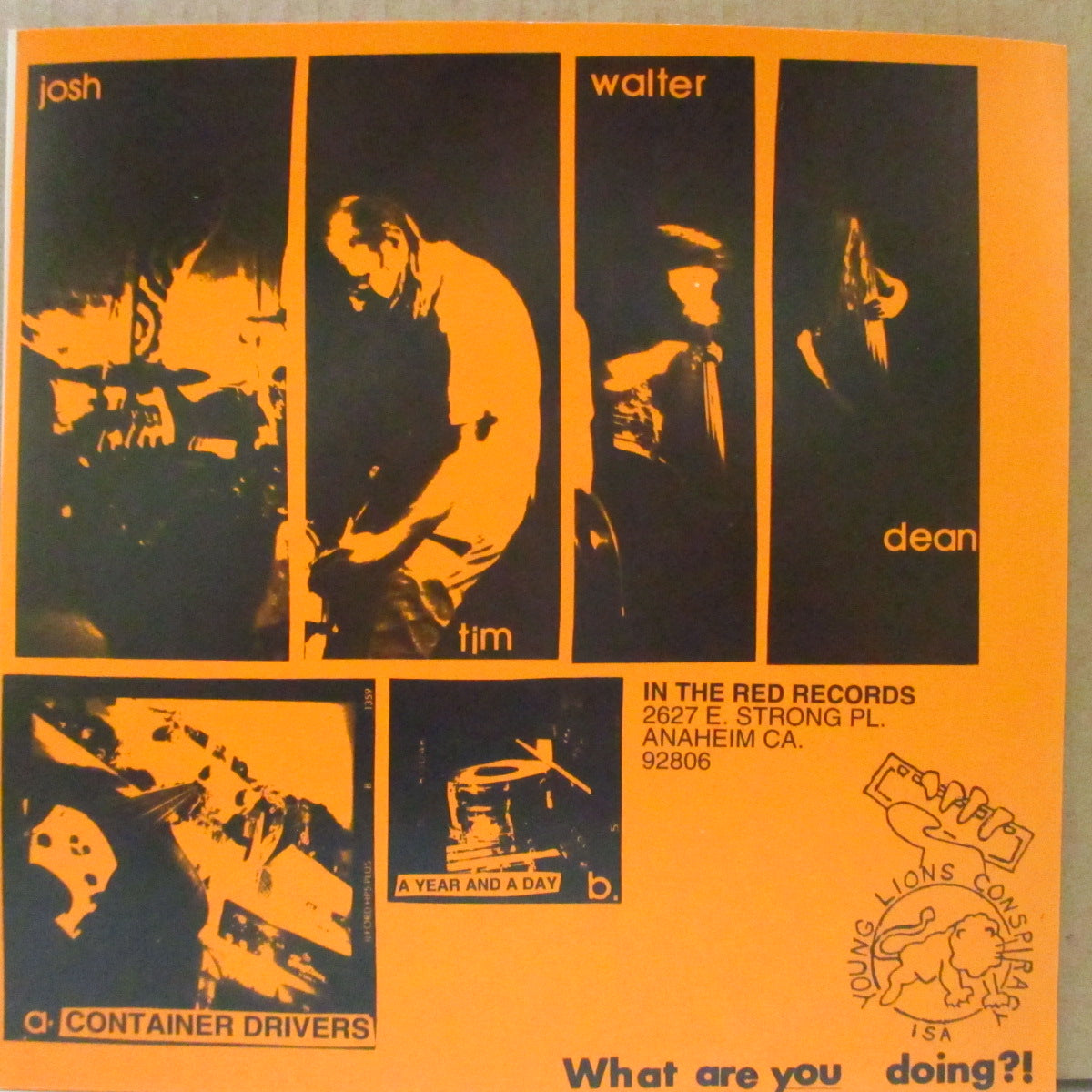 JACK O'FIRE (ジャック・オ・ファイア) - OK Class.... Let's Review (US Orig.7"+Insert)