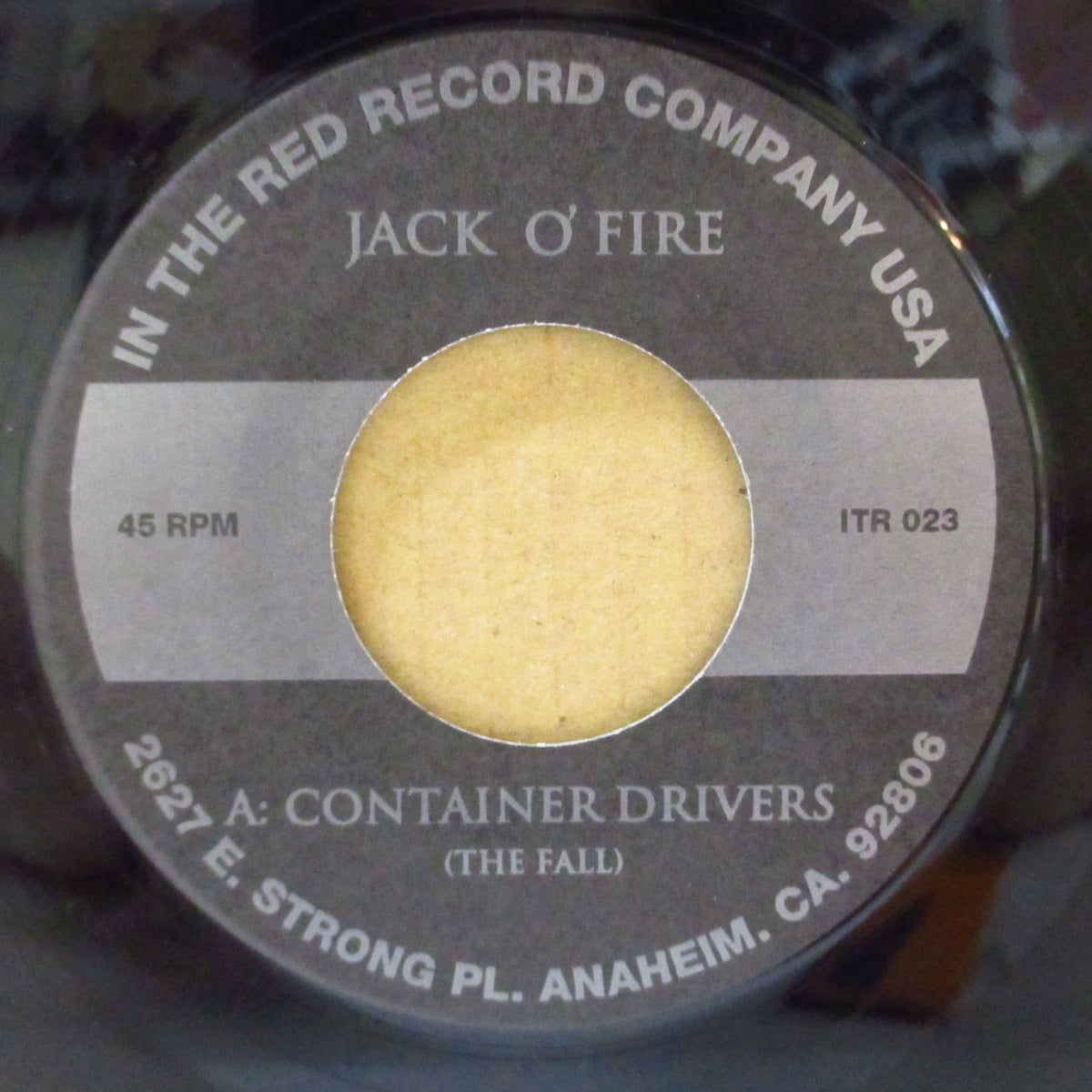 JACK O'FIRE (ジャック・オ・ファイア) - OK Class.... Let's Review (US Orig.7"+Insert)