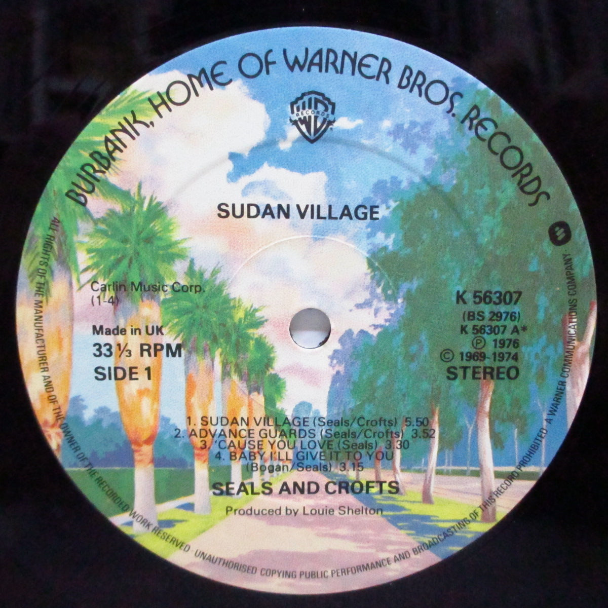 SEALS AND CROFTS - Sudan Village (UK Orig.LP)