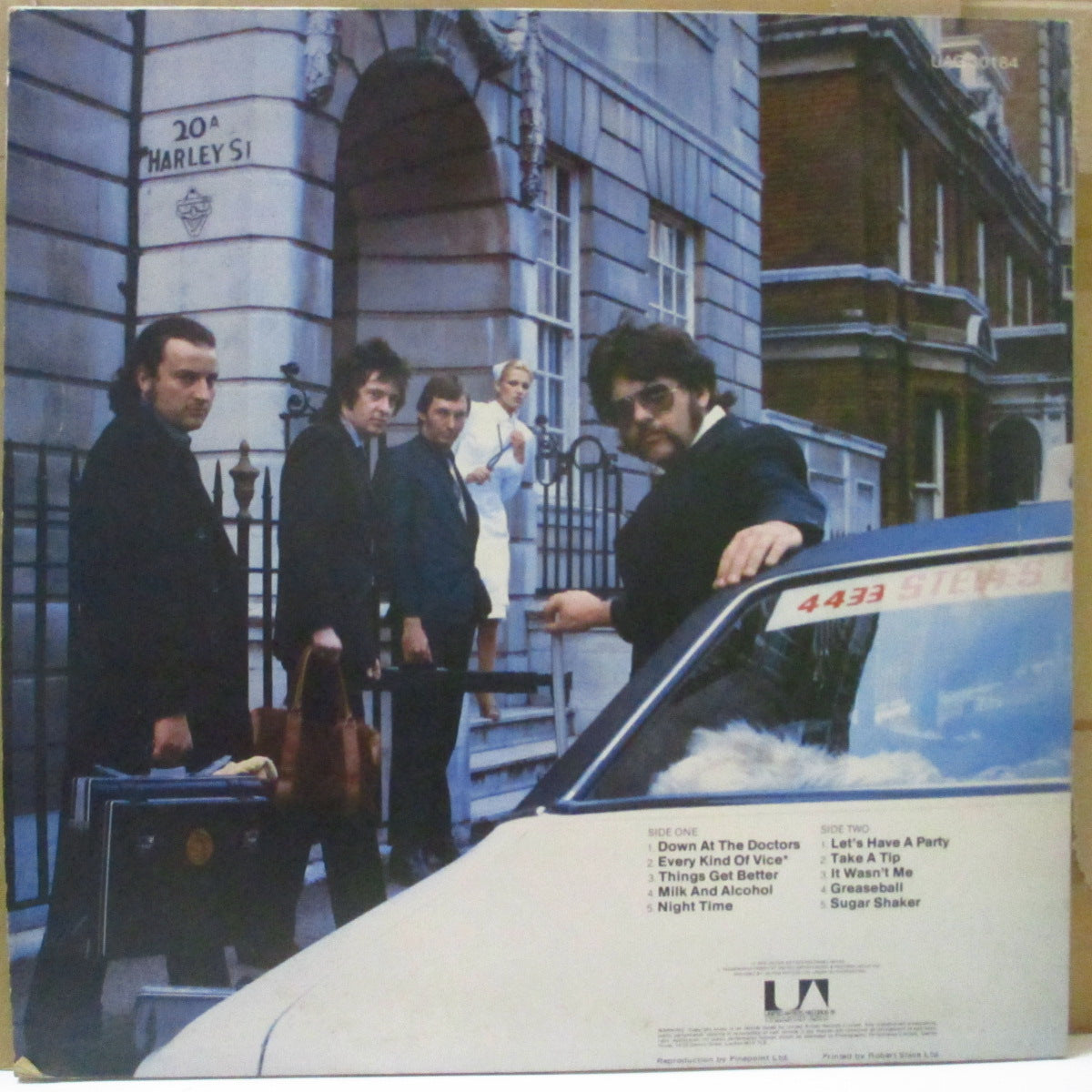 DR.FEELGOOD (ドクター・フィールグッド) - Private Practice (UK オリジナル LP+光沢固紙丸角インナー)