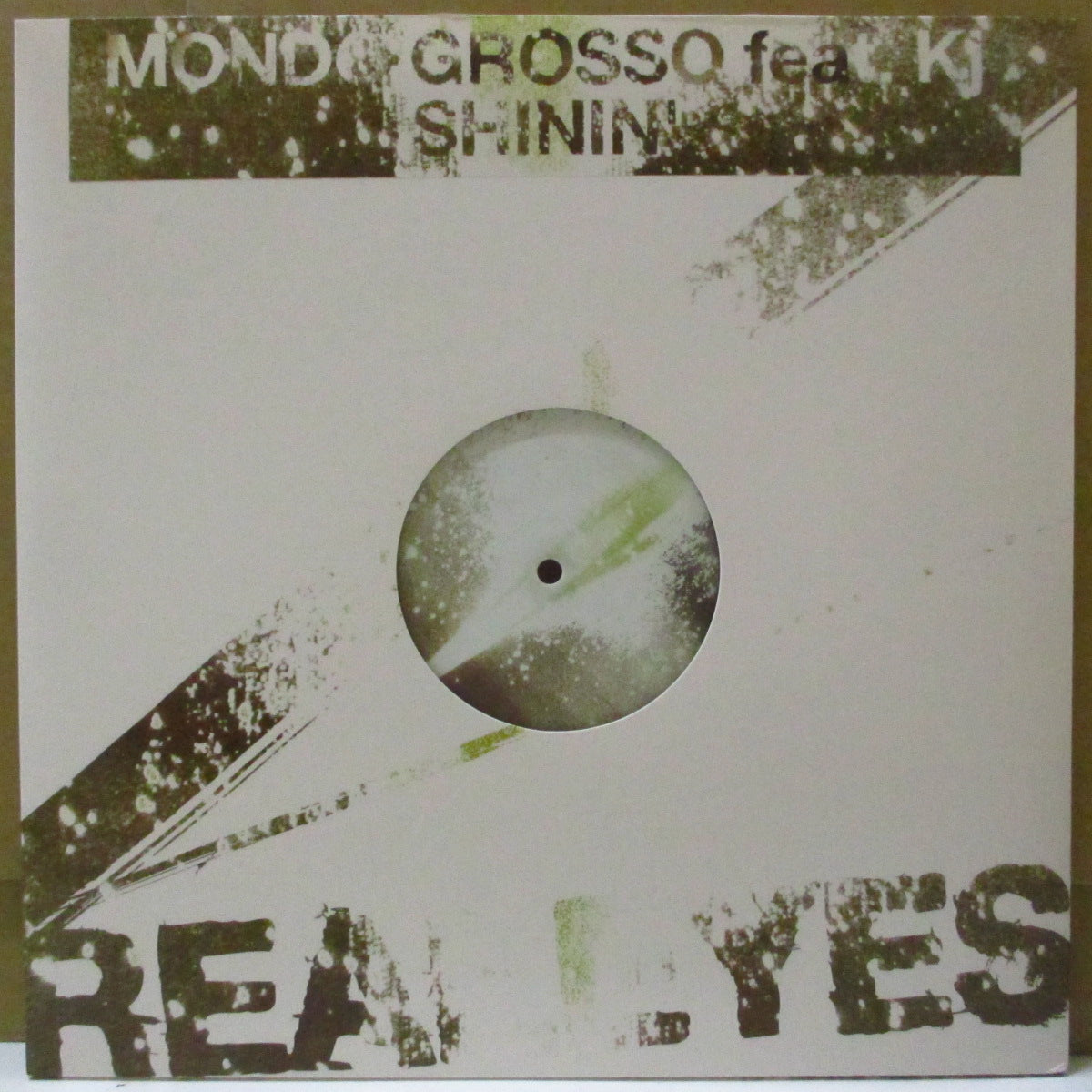 MONDO GROSSO (モンド・グロッソ) - Shinin' (Japan オリジナル 12"/ダイカットジャケ)