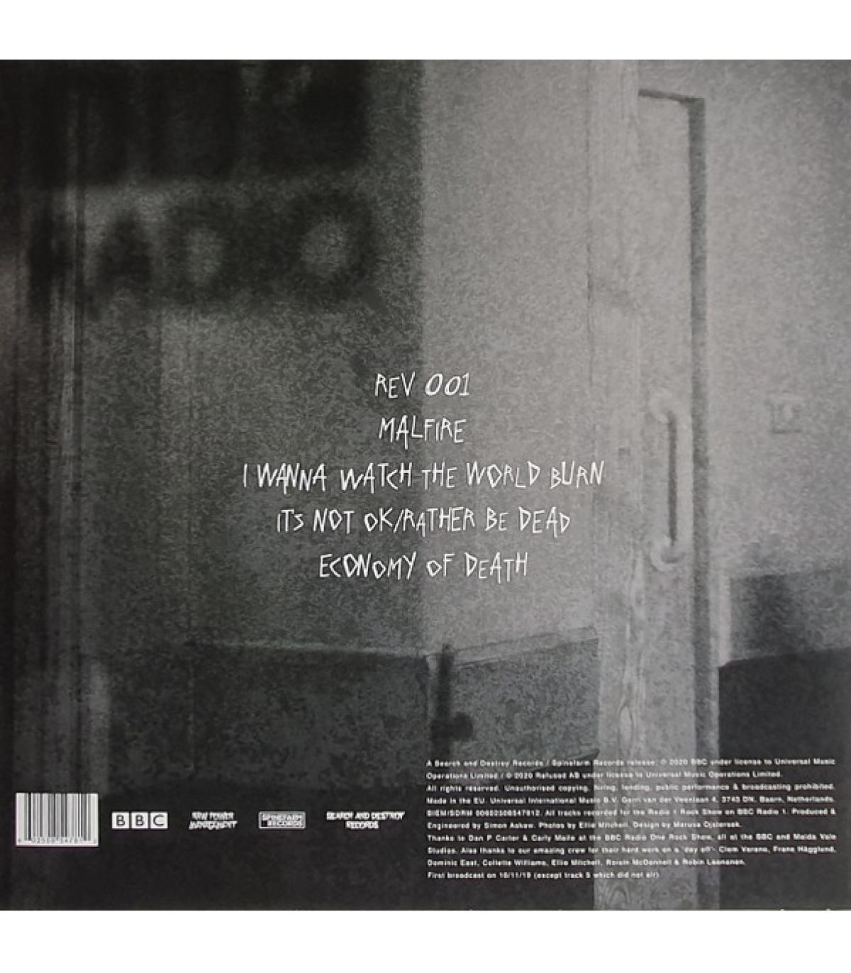 REFUSED (リフューズド) - Not Fit For Broadcast - Live At The BBC (US 2020 RDS 限定リリース 12"/NEW)