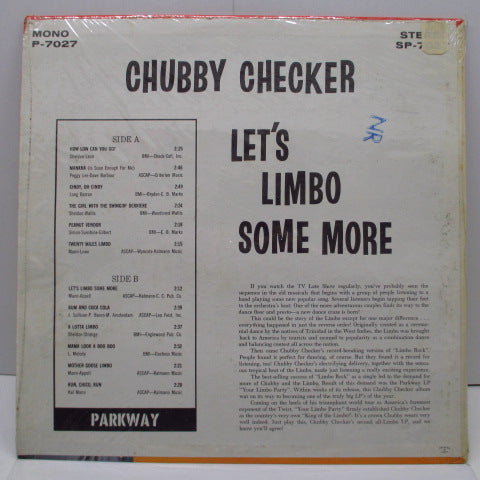 CHUBBY CHECKER (チャビー・チェッカー) - Let's Limbo Some More (US Orig.Mono LP)
