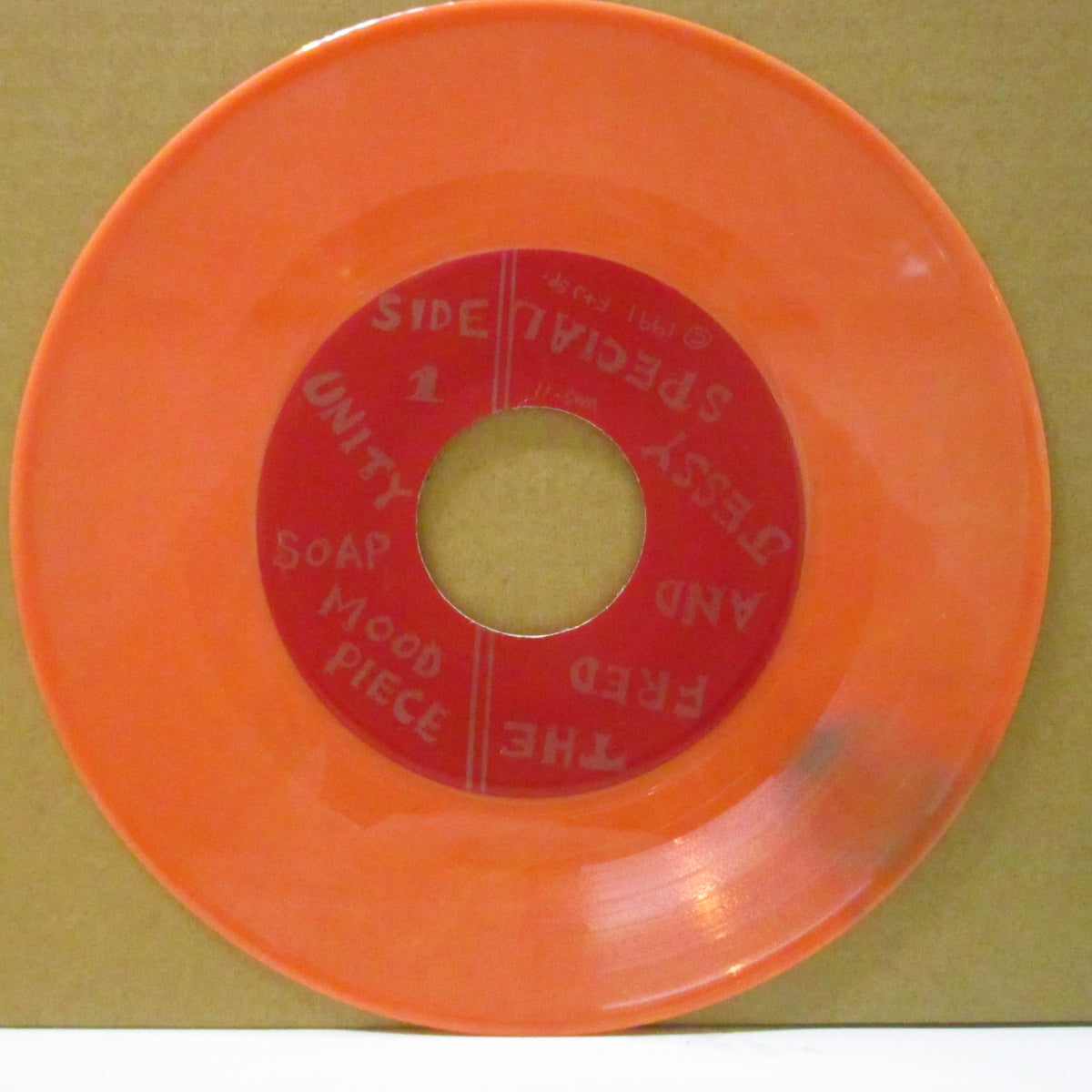 CASEY SCOTT & JOHN S. HALL - The Fred & Jessy Special (US Ltd.Orange Vinyl 7")