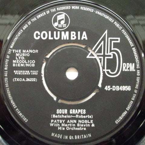 PATSY ANN NOBLE-Don't You Ever Change Your Mind (UK)