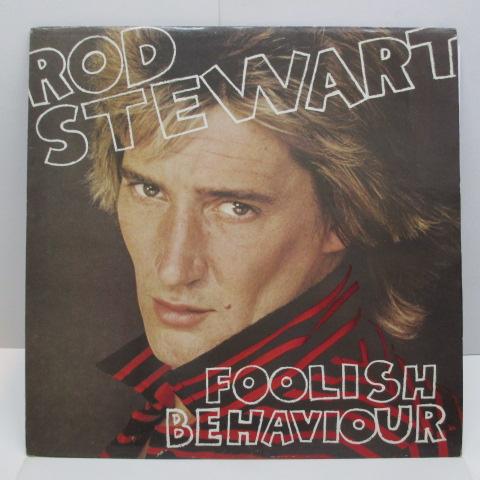 ROD STEWART (ロッド・スチュワート) - Foolish Behaviour (UK Orig.LP+Inner/No Poster)
