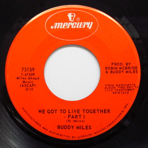 BUDDY MILES - We Got To Live Together (Part 1 & 2)
