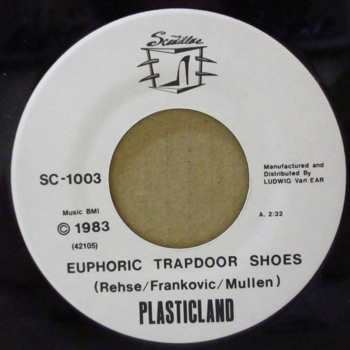 PLASTICLAND (プラスティックランド) - Euphoric Trapdoor Shoes (US オリジナル 7")