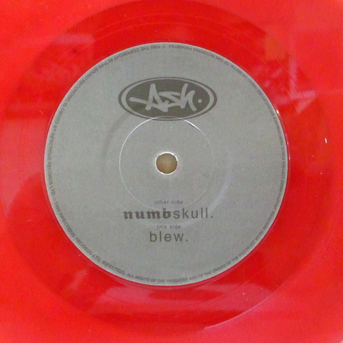ASH (アッシュ) - Numbskull +3 (UK 5,000 Limited.2xRed Vinyl 7"/Numbered GS)