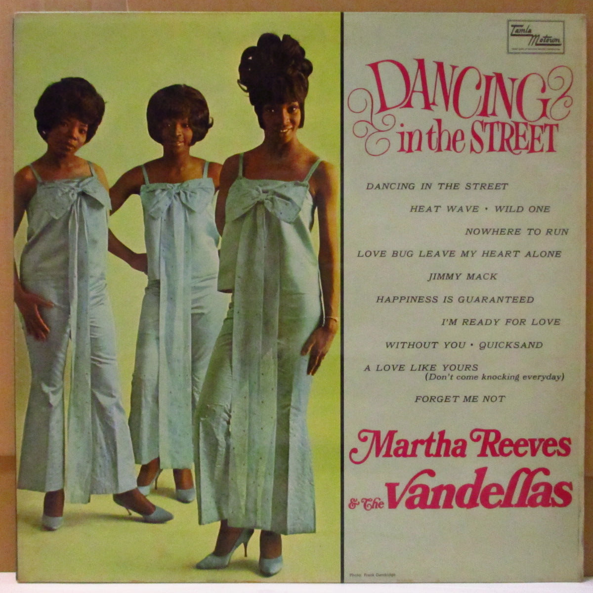 MARTHA & THE VANDELLAS (マーサ&ヴァンデラス) - Dancing In The Street (UK '69 Orig.Stereo LP/CFS)