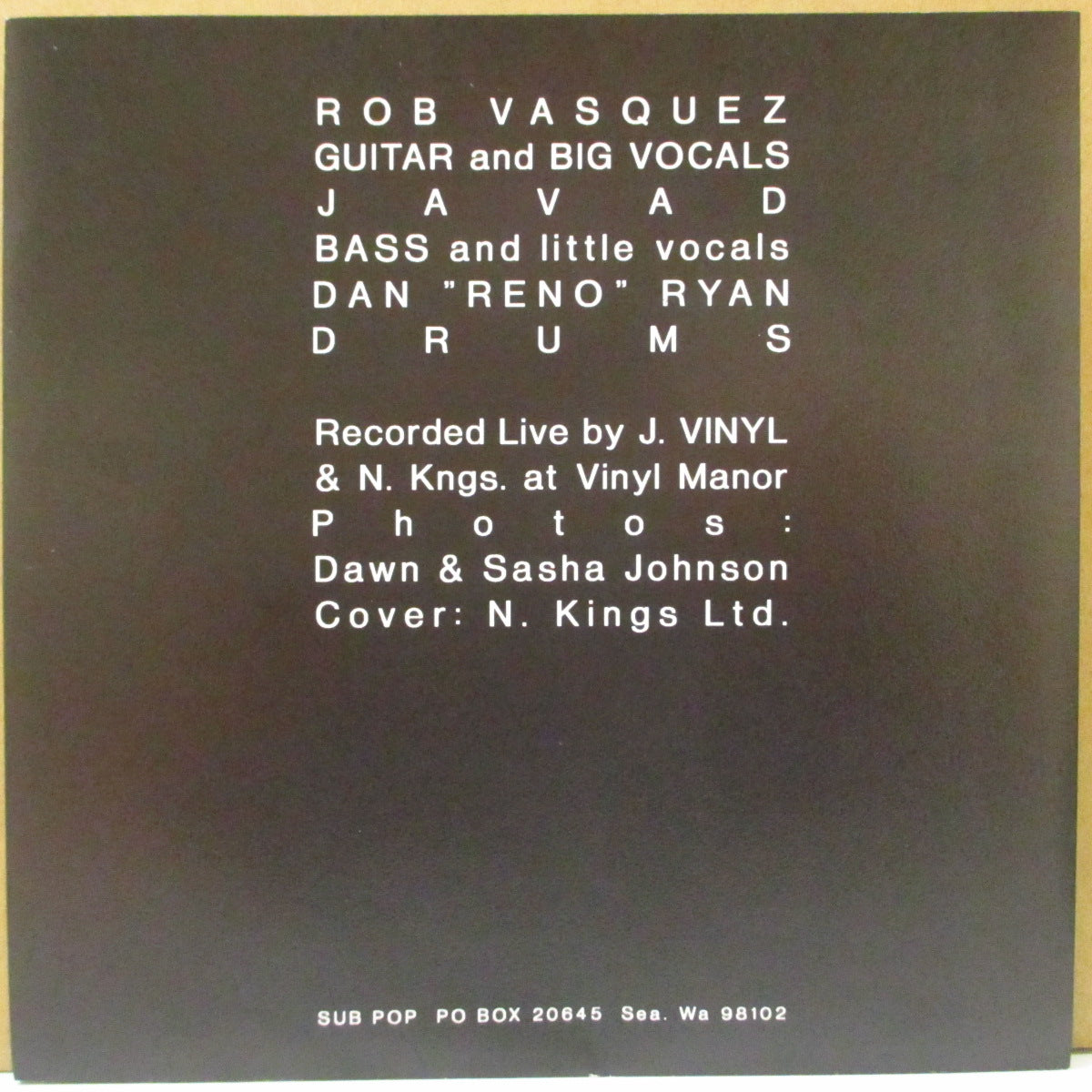 NIGHT KINGS (ナイト・キングス) - Night Kings Theme +2 (German Orig.7")