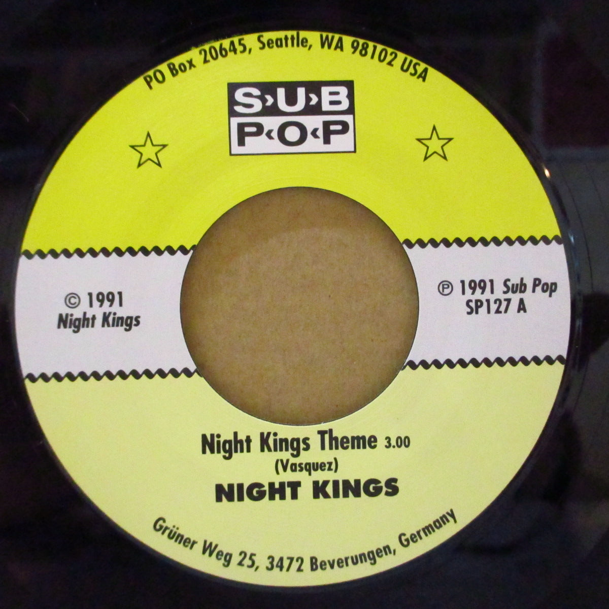 NIGHT KINGS (ナイト・キングス) - Night Kings Theme +2 (German Orig.7")