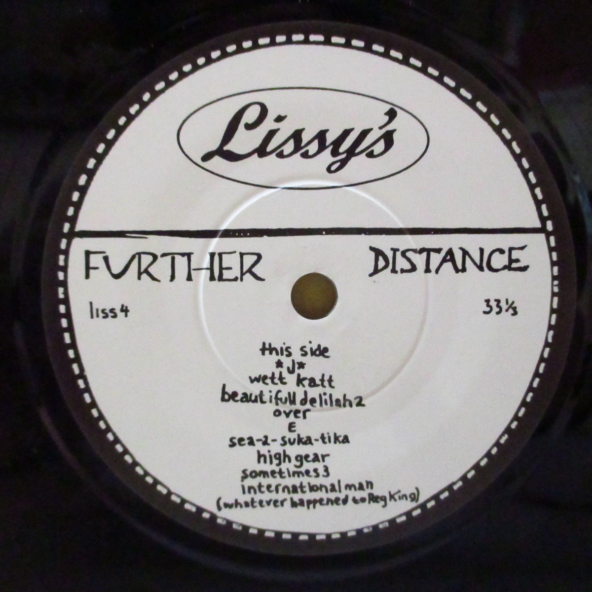 FURTHER (ファーザー) - Distance EP (UK Orig.2x7")