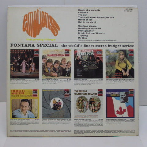 PRETTY THINGS (プリティ・シングス) - Emotions (UK:'70 Reissue STEREO)