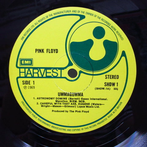 PINK FLOYD (ピンク・フロイド) - Ummagumma (UK '69「サードプレス」2xLP/CGS)