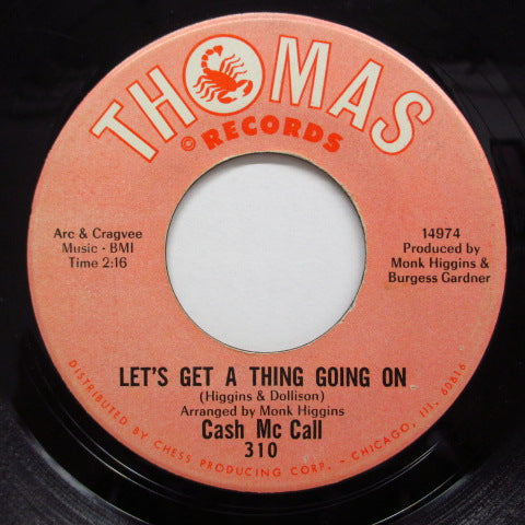 CASH MC CALL - You Can't Take Love (Orig.)