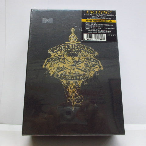 KEITH RICHARDS AND THE X-PENSIVE WINOS - Exciting! (Live At The Hollywood Palladium) (Japan Ltd.CD+VHS Box)