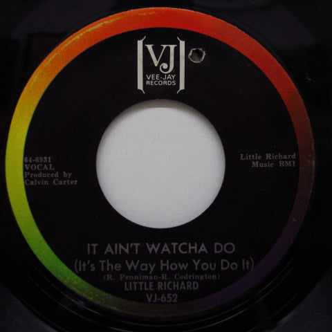 LITTLE RICHARD - It Ain't Watcha Do / Cross Over
