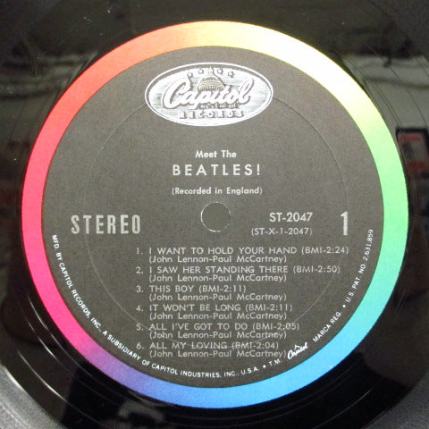 BEATLES (ビートルズ) - Meet The Beatles ! (US:'69 2nd Press STEREO)
