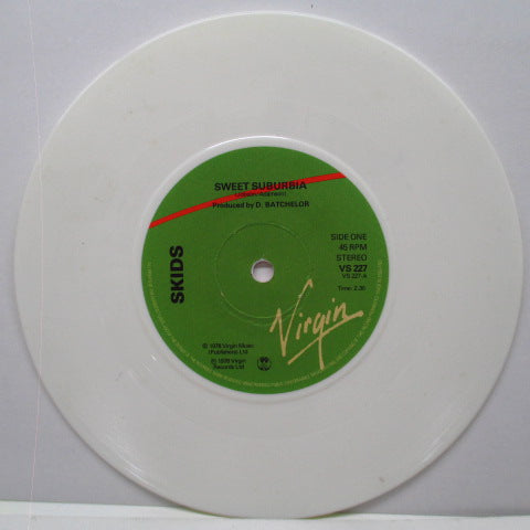 SKIDS (スキッズ) - Sweet Suburbia (UK Ltd.White Vinyl 7")