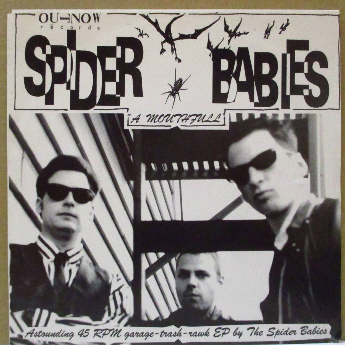 SPIDER BABIES (スパイダー・ベイビーズ) - A Mouthfull (Dutch Orig.7")